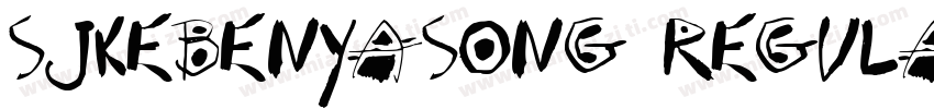 SJkebenyasong Regula字体转换